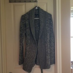 The Gap Grey Variegated knitted Cardigan